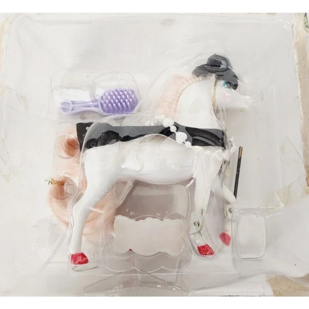 Vintage Super Rare Top Hat Marchon Enchanted Kingdom Horse With all Accessories